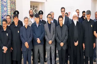 پیکر خادم هنرمند امام رئوف در آغوش حضرت آرام گرفت