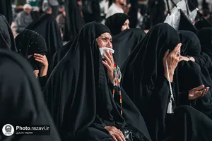 بزرگداشت رهبر شهید انقلاب ویژه زائران عرب زبان حرم مطهر رضوی