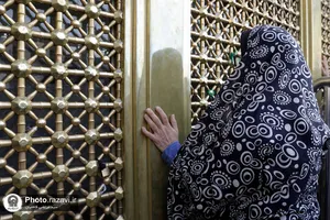 تشرف کاروان معلولان خراسان شمالی به حرم مطهر رضوی