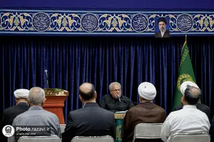 دیدار جمعی از آزادگان هشت سال دفاع مقدس با تولیت آستان قدس رضوی 