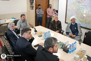 بازدید مدیر عالی حرم مطهر رضوی از مرکز امور خادمین آستان قدس رضوی