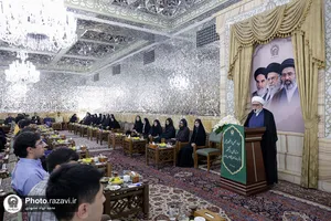دیدار رتبه&zwnj;های برتر کنکور، نخبگان و مدال&zwnj;آوران المپیادهای علمی با تولیت آستان قدس رضوی

