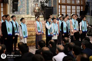 سخنرانی نوروزی رهبر معظم انقلاب در حرم مطهر رضوی