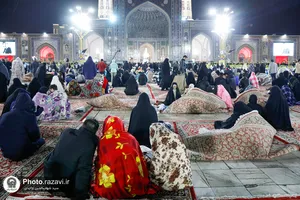 مراسم احیا شب بیست و سوم ماه مبارک رمضان در حرم مطهر رضوی-2