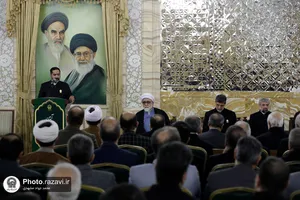 مراسم معارفه مدیرعالی حرم مطهر رضوی