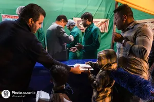 موکب ثامن&zwnj;الحجج در دهه کرامت