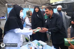 بازدید رئیس مرکز خادمیاری بنیاد کرامت رضوی از مواکب دهه آخر صفر