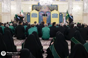 جشن خدام حرم مطهر رضوی در دهه کرامت