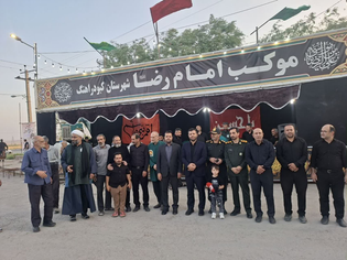 آغاز خدمت‌رسانی ۲۴ ساعته موکب رضوی در کبودرآهنگ