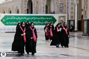 مراسم دانش&zwnj;آموختگی فارغ&zwnj;التحصیلان دانشگاه&zwnj;های علوم پزشکی سراسر کشور در حرم مطهر رضوی