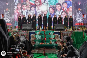 سفره حضرت رقیه سلام الله علیها در مشهد-1