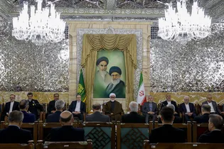 دیدار وزرا، سفرا و استانداران اجلاسیه دیپلماسی استانی با تولیت آستان قدس رضوی