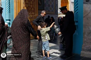 حال و هوای حرم مطهر رضوی در دهه اول محرم