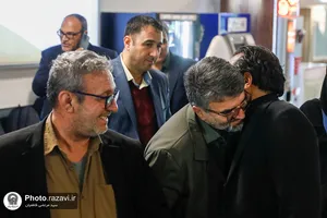 ورود کاروان تیم فوتبال منتخب 98 به مشهد