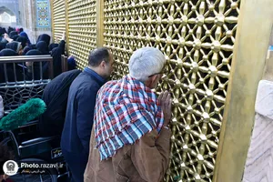 تشرف کاروان زیارت اولی بیماران خاص استان کرمان به حرم مطهر رضوی