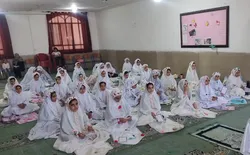 شمیم عطر رضوی در جشن تکلیف ۳۳ دانش‌آموز زرقانی پیچید
