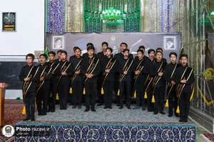 بزرگداشت شهدای هفتم تیر در حرم مطهر رضوی