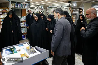 بازدید خادمیاران کلینیک مشاوره آستان قدس رضوی از موزه‌های مرکزی و نمایشگاه رواق خدمت