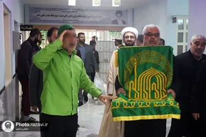 حضور خدام حرم مطهر رضوی در ندامتگاه مرکزی سمنان