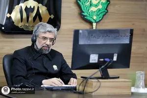 حضور مدیر عالی حرم مطهر رضوی در سامانه ١٣٨