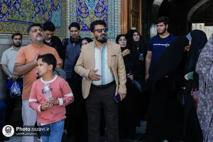 بازدید داوران و برگزیدگان جشنواره امام رضا علیه السلام از پروژه های عمرانی آستان قدس رضوی