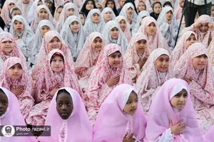 جشن تکلیف دختران جهان اسلام در حرم مطهر رضوی