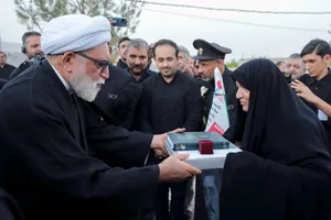 حضور تولیت آستان قدس رضوی در روستای برزش آباد مشهد