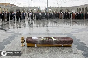 تشییع پیکر آیت الله شیخ حبیب الله احمدی