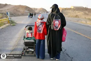 زائران پیاده حضرت رضا علیه&zwnj;السلام - مسیر نیشابور -2
