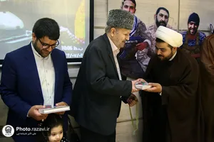 آیین تکریم خادمین کشیک هفتم یگان حفاظت آستان قدس رضوی