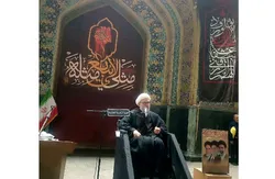 صحن غدیر حرم رضوی میزبان آیین سوگواری مردم سوریه برای رهبر شهید شد