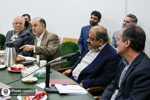 نکوداشت استاد فقید سیدعلی اردلان جوان در کتابخانه حرم مطهر رضوی