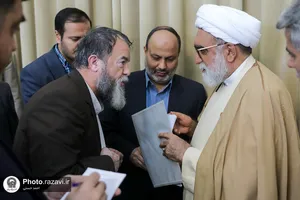 دیدار جمعی از فعالان فرهنگی و اجتماعی مشهد با تولیت آستان قدس رضوی