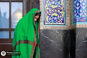 اعتکاف رجبیه خواهران در حرم مطهر رضوی