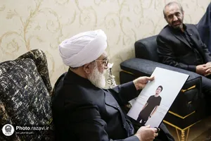 دیدار تولیت آستان قدس رضوی با خانواده شهدای حملات تروریستی رژیم صهیونیستی