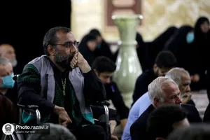 دیدار جمعی از موکبداران دهه آخر صفر با تولیت آستان قدس رضوی