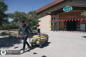 آماده&zwnj;سازی موکب باغ اردوگاه خاتون برای میزبانی از زائران