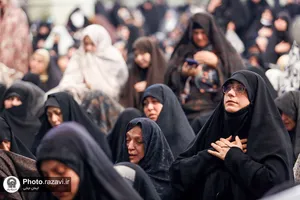 مراسم شب شهادت حضرت موسی بن جعفر(علیه السلام) در حرم مطهر رضوی