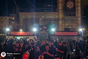 موکب آستان قدس رضوی در نجف اشرف
