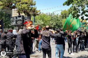 عزاداری روز تاسوعای حسینی در مشهد