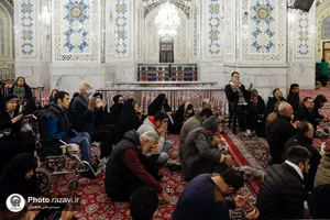 تشرف جمعی از روشندلان استان مازندران به حرم مطهر رضوی