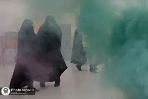 مانور عملياتي تخليه امن اضطراري ساختمان اداري ثامن