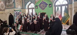 بانوان رضوی میهمان ویژه‌برنامه «شکوه انقلاب» شدند