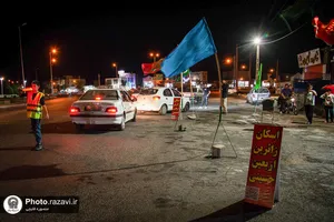 موکب خدمت رسانی به زائران در شاهرود