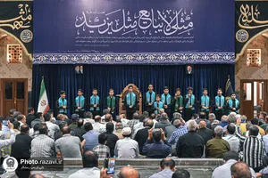 تشرف جمعی از کارکنان حمل و نقل عمومی مشهد مقدس