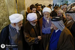 تشرف شیوخ عشایر عراق به حرم مطهر رضوی
