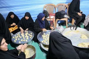 رواق&zwnj;های خدمت در ملک سلیمانی کرمان، مزین به نام امام رضا (ع) + فیلم و تصاویر