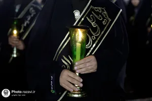 آیین خطبه خوانی شب شهادت امام رضا علیه السلام در حرم مطهر رضوی -2