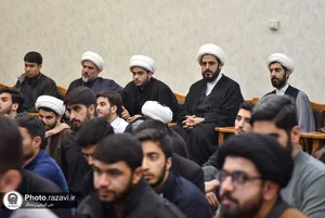 سخنرانی رئیس مجمع تشخیص مصلحت نظام با طلاب مدرسه فقاهت