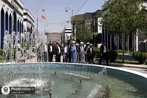 تشرف تولیت آستان قدس رضوی به حرم مطهر امام حسین(علیه&zwnj;السلام)